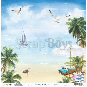 Scrapboys Summer Breeze losse bladen (SUBR-01)