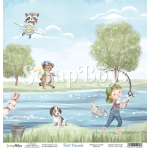 Scrapboys Best Friends losse bladen (BEFR-01)