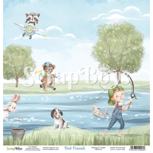 Scrapboys Best Friends losse bladen (BEFR-01)