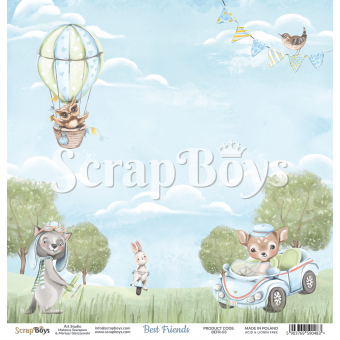 Scrapboys Best Friends losse bladen (BEFR-03)