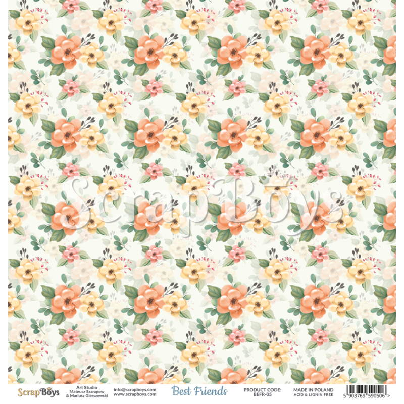 Scrapboys Best Friends losse bladen (BEFR-05)