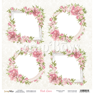 Scrapboys First Love losse bladen (FILO-05)