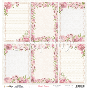 Scrapboys First Love losse bladen (FILO-06)