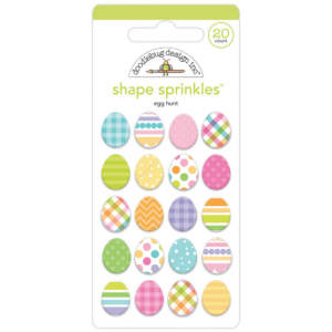 Doodlebug Design Egg Hunt Shape Sprinkles (7168) (842715071681)