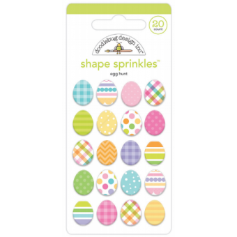 Doodlebug Design Egg Hunt Shape Sprinkles (7168) (842715071681)