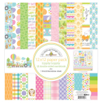 Doodlebug Design Hippity Hoppity 12x12 Inch Paper Pack (7193) (842715071933)