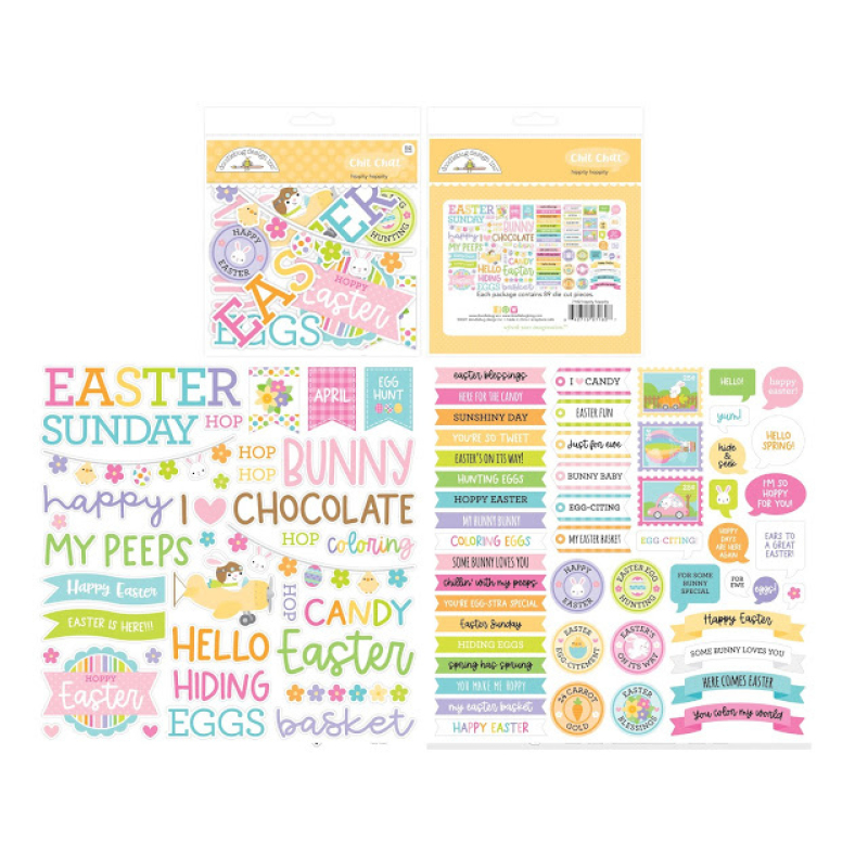 Doodlebug Design Hippity Hoppity Chit Chat (7182) (842715071827)