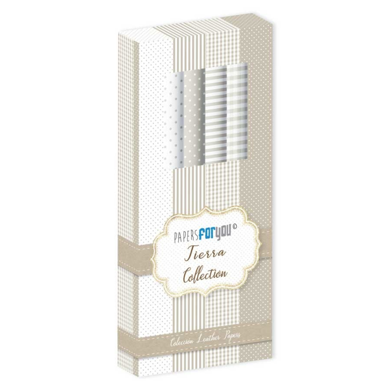 Papers For You Tierra Collection Leather Paper Kit (4pcs) (PFY-4733)