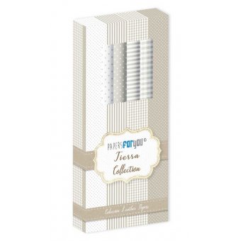 Papers For You Tierra Collection Leather Paper Kit (4pcs) (PFY-4733)
