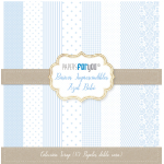 Papers For You Basicos Imprescindibles Azul Bebe Scrap Paper Pack (10pcs) (PFY-1703)