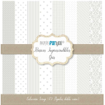 Papers For You Basicos Imprescindibles Gris Scrap Paper Pack (10pcs) (PFY-3661) 