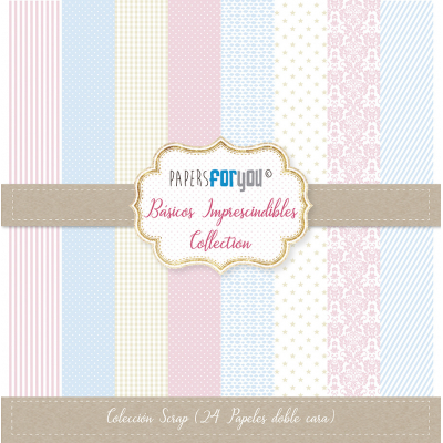 Papers For You Basicos Imprescindibles Scrap Paper Pack (24pcs) (PFY-060) ( PFY-060)