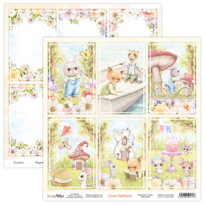 Scrapboys Sweet Childhood losse bladen (SWCH-03)