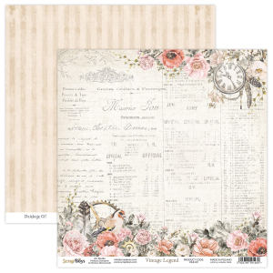 Scrapboys Vintage Legend losse bladen (VILE-02)