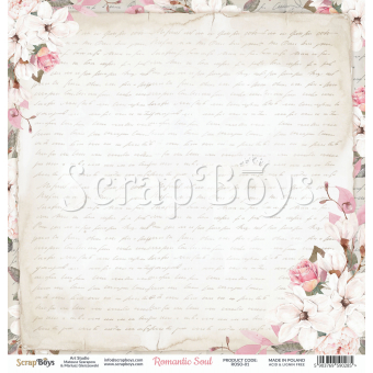 Scrapboys Romantic Soul losse bladen (ROSO-01)