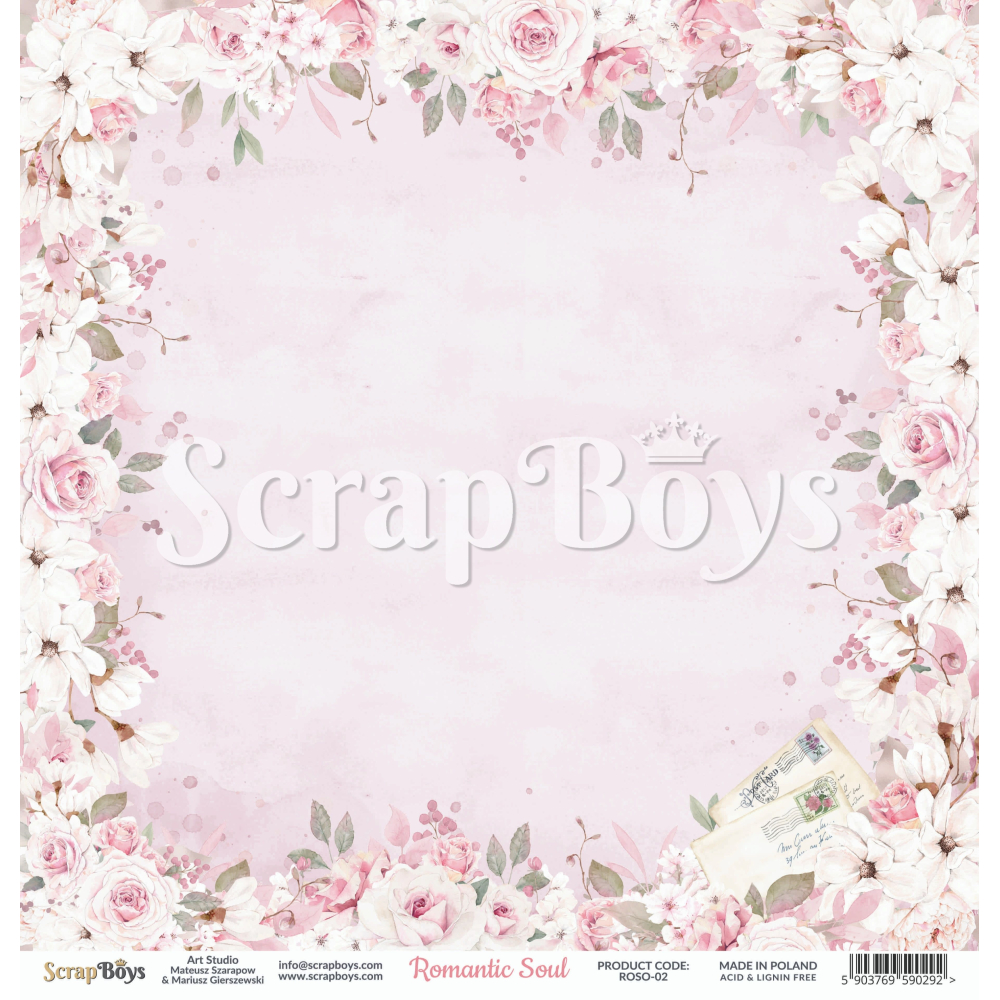 Scrapboys Romantic Soul losse bladen (ROSO-02)