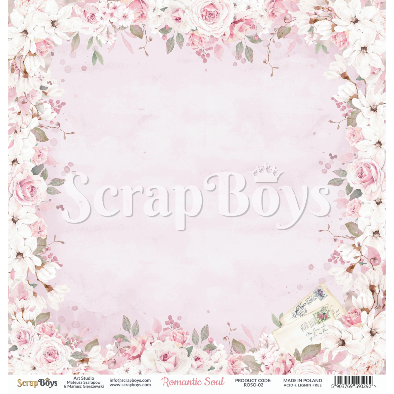 Scrapboys Romantic Soul losse bladen (ROSO-02)