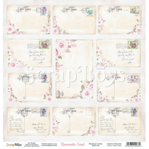 Scrapboys Romantic Soul losse bladen (ROSO-06)