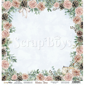 Scrapboys Winter Time losse bladen (WITI-02)