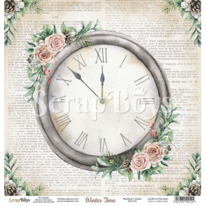 Scrapboys Winter Time losse bladen (WITI-03)
