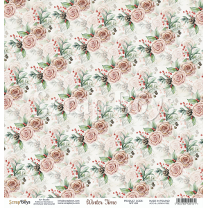 Scrapboys Winter Time losse bladen (WITI-04)