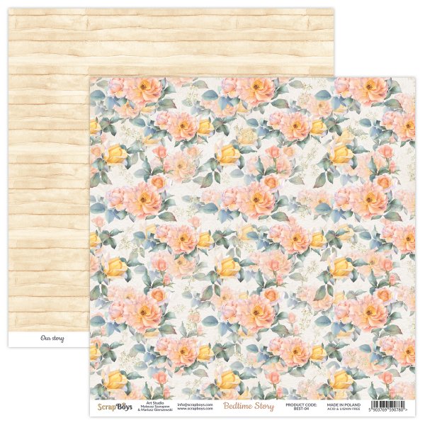 Scrapboys Bedtime Stories best-04 losse bladen (Best-04)