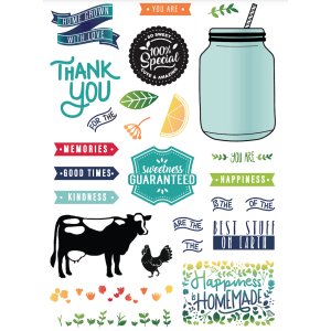 LDRS Creative Homegrown With Love Clear Stamps (LDRS3200)