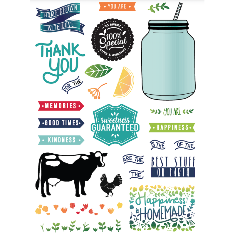 LDRS Creative Homegrown With Love Clear Stamps (LDRS3200)