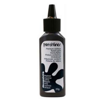Avenue Mandarine Patchliner - zwart ( PL012O)