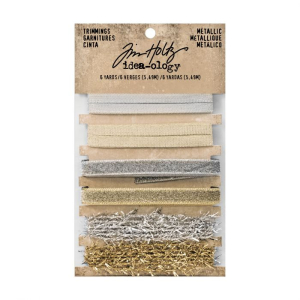 Tim Holtz Advantus Idea-Ology trimmings metallic 6pcs (TH93338)