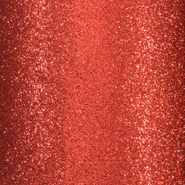Florence • Zelfklevend glitter papier 30,5cm 1vel Rood (2111-012)