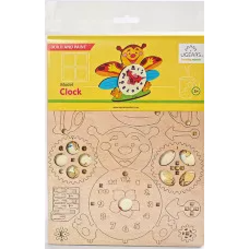 ugears 3D coloring model «Bear» (80001)