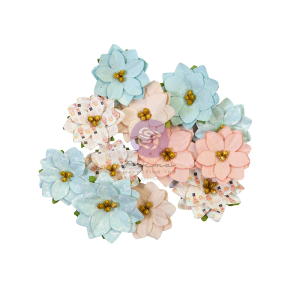 Prima Marketing Christmas Sparkle Flowers Peppermint Sweet (655341)