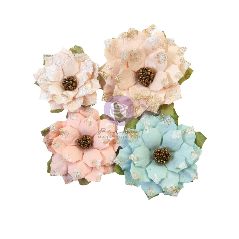 Prima Marketing Christmas Sparkle Flowers Sparkly Jolly (655358)