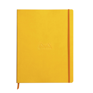 Rhodiarama cahier souple A4+ JONQ 160p L - Daffodil (117716C)