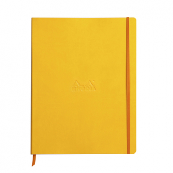 Rhodiarama cahier souple A4+ JONQ 160p L - Daffodil (117716C)