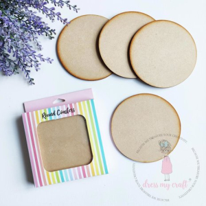 Dress My Craft Coasters Round (DMCA6132)
