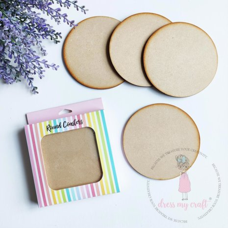 Dress My Craft Coasters Round (DMCA6132)