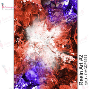 Dress My Craft Transfer Me Resin Art #2 (DMCDP3533)