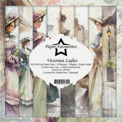 Paper Favourites Victorian Ladies 12x12 Inch Paper Pack (PF443)