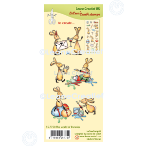 Leane Creatief The World of Bunnies Clear Stamps (55.7750)