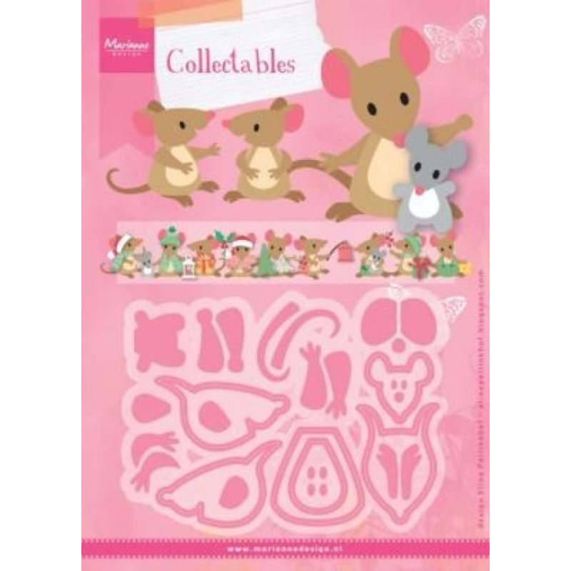 Marianne Design Collectables Dies Eline's Mice (COL1437)