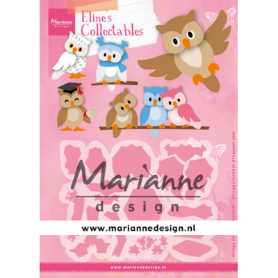 Marianne Design Collectables Dies Eline's Owl (COL1475)