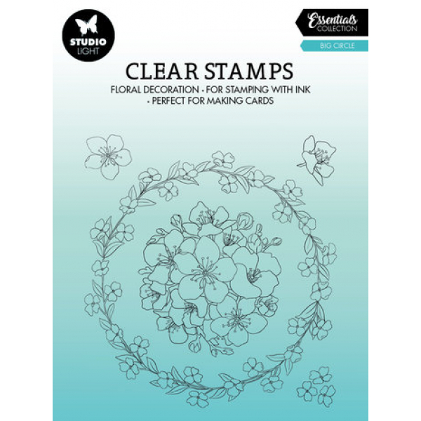 Studio Light Big Circle Essentials Clear Stamps (SL-ES-STAMP368) Studio Light Big Circle Essentials Clear Stamps (SL-ES-STAMP368)
