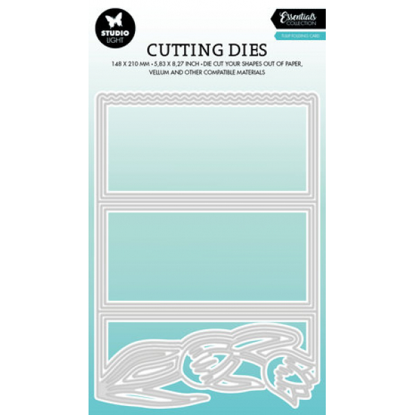 Studio Light Tulip Folding Card Essentials Cutting Dies (SL-ES-CD491) Studio Light Tulip Folding Card Essentials Cutting Dies (SL-ES-CD491)