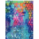 Creative exp Jane Davenport Collage Sheets A4 Happy Thoughts (8pcs) (CEJDCOL004)