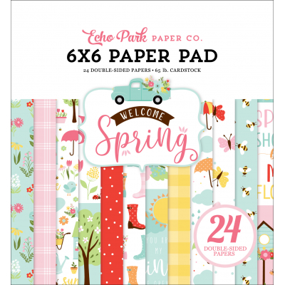 Echo Park Welcome Spring 6x6 Inch Paper Pad (WES235023)