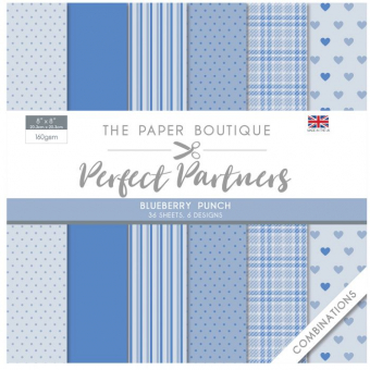 The Paper Boutique • Perfect partners paper pad Blueberry punch (PB1442)