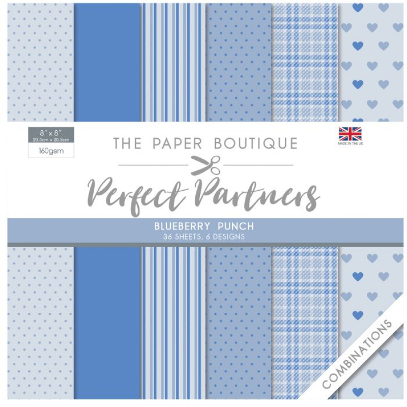 The Paper Boutique Perfect partners paper pad Blueberry punch (PB1442)