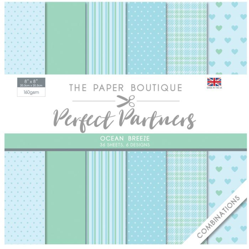 The Paper Boutique Perfect partners paper pad Ocean breeze ( PB1443)